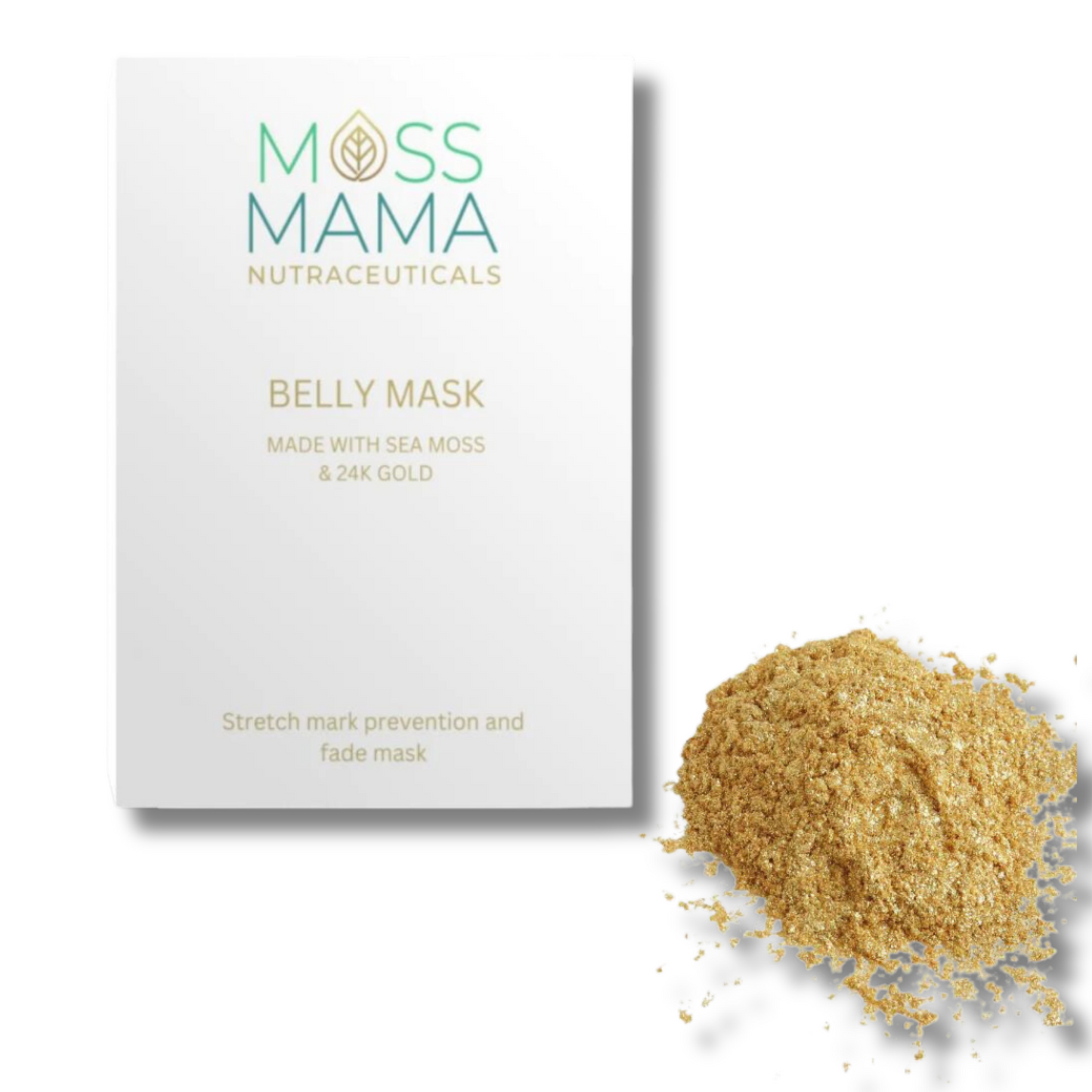 24K Sea Moss Belly Mask for Stretch Marks