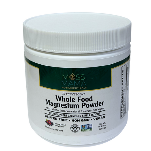 Organic Whole Food Magnesium Powder - Fast Absorbing